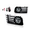 Winjet Fog Lights - Clear - Wiring Kit Included CFWJ-0334-C - alternate 1
